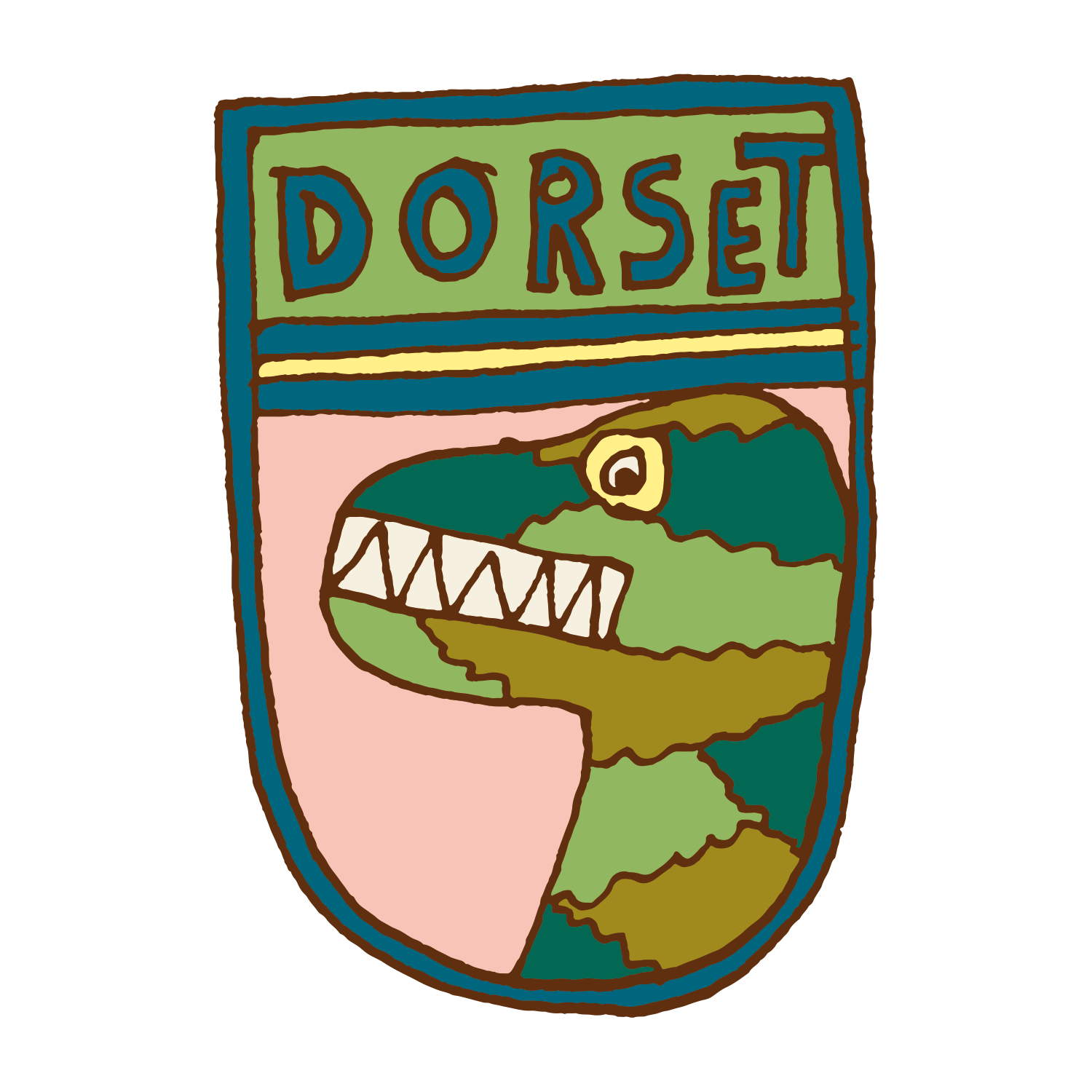 PATCH 7 (Dinosaur) DORSET