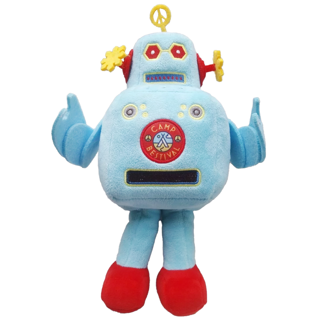 Camp Bestival Love-Bot Plush